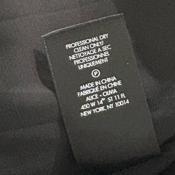 Alice & Olivia Lexis Sakura Black Floral Dress - Picture 5 of 10